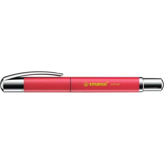 Roller STABILO beFab! - Collection UNI-COLORS : rouge pastèque