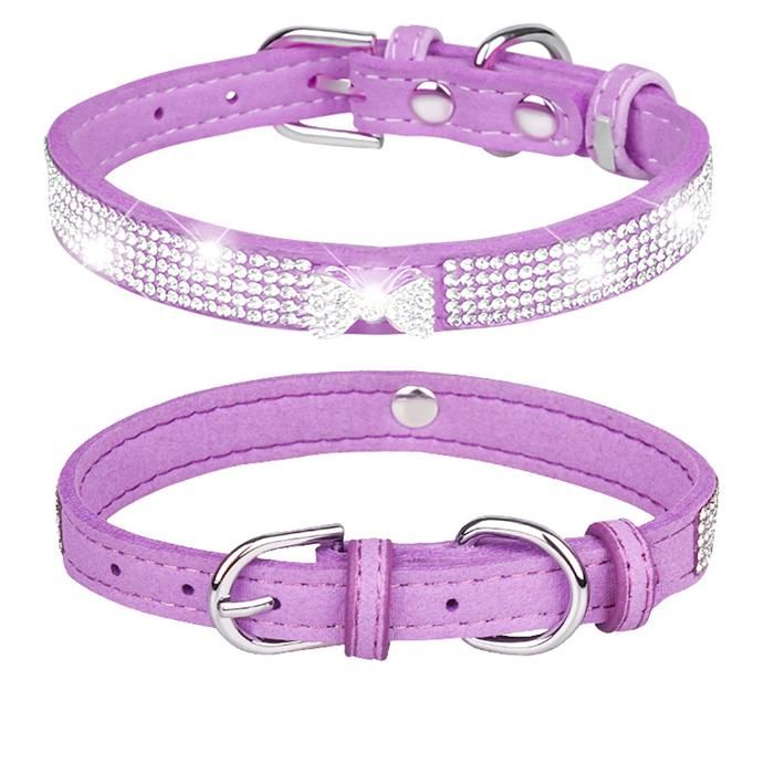 Meilleurs prix pour Collier de chat de chien en strass, décoration de couronne en strass pour chiens de petite, moyenne et grande taille