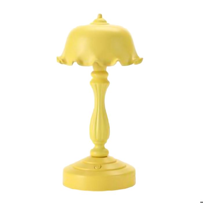 Lampe de bureau - LD05 - Jaune - Vintage - Rechargeable USB - 1 ampoule