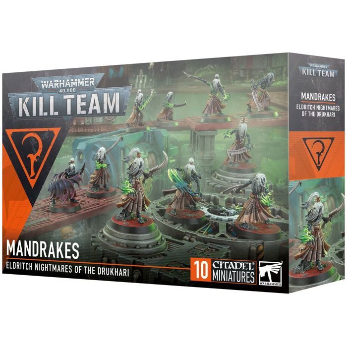Jeu de société - GAMES WORKSHOP - Drukhari Mandragores - Figurines détaillées - Plateau de jeu - Jeu de stratégie
