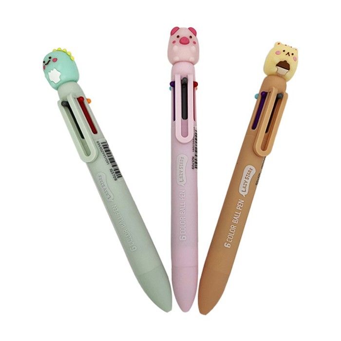 Lot De 8 Stylos à Bille Créatifs Motif Dinosaure - 10 Couleurs, Fourniture Scolaire Amusante Pour Enfants, étudiants, Dessin Et écriture
