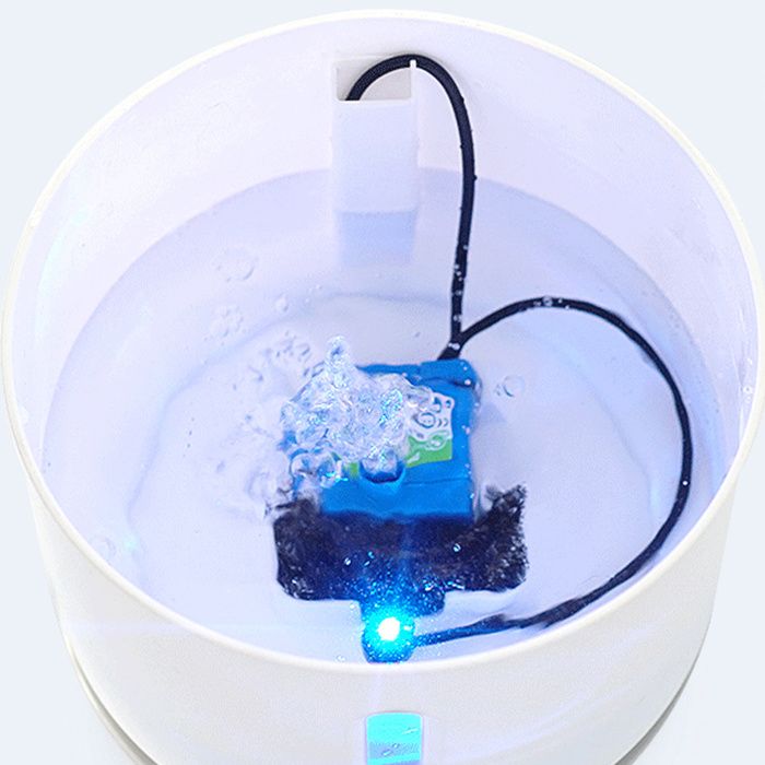 Pompe de fontaine à eau pour chat Cirfifth DR-DC 160 compatible plusieurs modèles Label