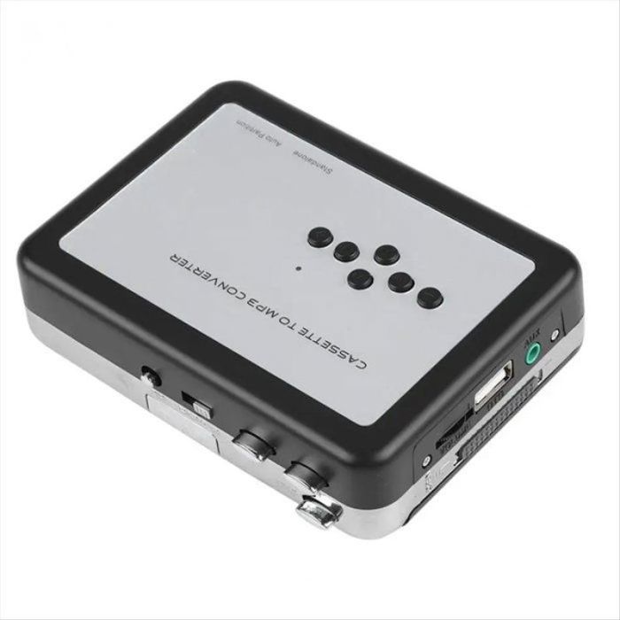 Lecteur de Cassette Portable Enregistreur Audio Autonome Convertisseur de Cassette en MP3 Clé USB