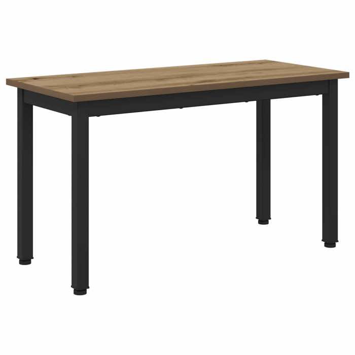 Marron Meuble dentrée - banc Chêne artisan 80x35x45 cm Bois dingénierie m8462