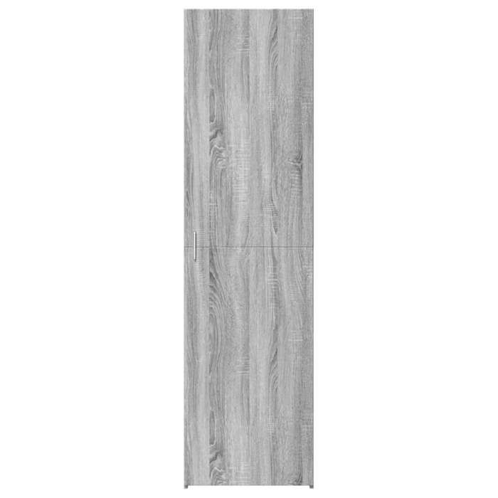 Gris Commode Salon CHIC Buffet haut/armoire latérale sonoma gris 50x42 5x185 cm bois dingénierie N11483