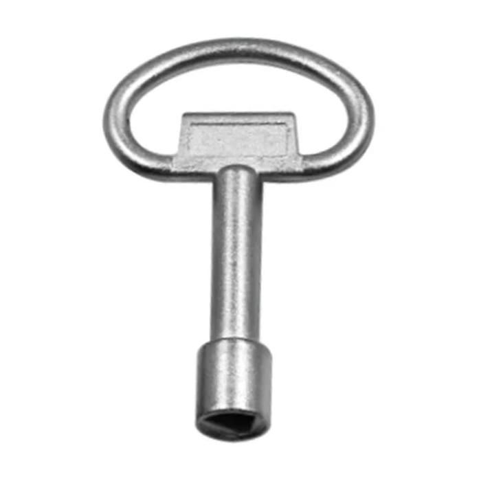Clé triangulaire universelle pour armoire électrique ascenseur et coffret alliage robuste modèle S/L multifonction