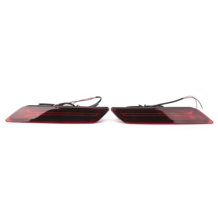 Paar Feux Arrière Compatibles Mitsubishi Montero/Pajero 1992-1999 – Haute Qualité Noir/Rouge, Facile à Installer