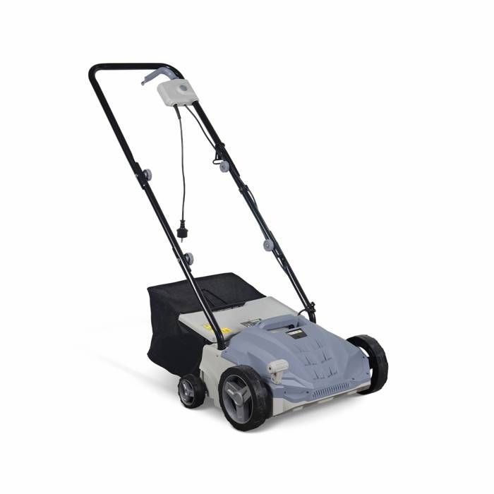 Scarificateur électrique VOLTR 1500W - 2en1 aérateur et démousseur pelouse - 2 rouleaux : couteaux et griffe
