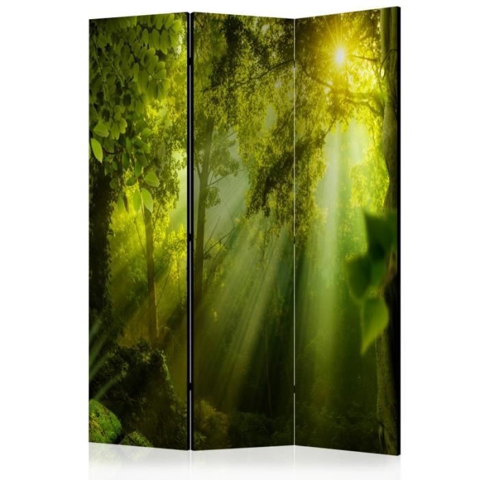 Paravent 5 volets - Bullfinch in the forest II [Room Dividers