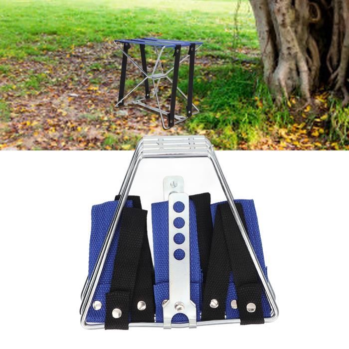 Transformable Sac à Dos Camping Pêche Tabouret Pliant Portable, Tabouret De Camping Pliable Ultra Tabouret Pêche Randonnée