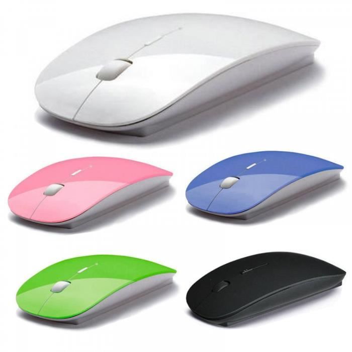 2.4 Ghz Beaucoup Couleur Sans Fil Souris Optique Usb Pour Apple Macbook Mac Souris