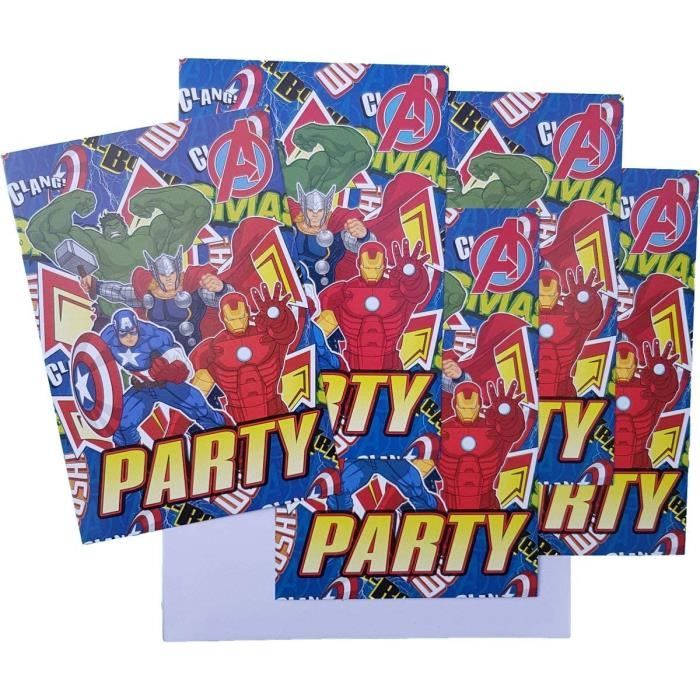 Invitations De Fete Les Colis Noirs Lcn Set 5 Carton D Invitation Avec Enveloppe Marvel Avengers Carte Anniversaire 495 Achat Vente Faire Part Invitation Invitations De Fete Les C Cdiscount Invitations De Fete Les Colis Noirs Lcn Set 5 Carton D Invitation Avec Enveloppe Marvel Avengers Carte Anniversaire 495 Achat Vente Faire Part Invitation Invitations De Fete Les C Cdiscount