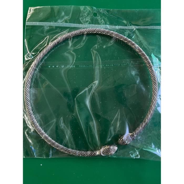 Collier Fenrir Wolf Torc | Viking Snake Crow Torcs-Torque Neck Ring ...