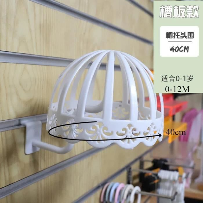 Présentoir De Support De Chapeau De Grande Capacité Pour Chapeaux De Baseball/perruque De Cowboy, Organisateur