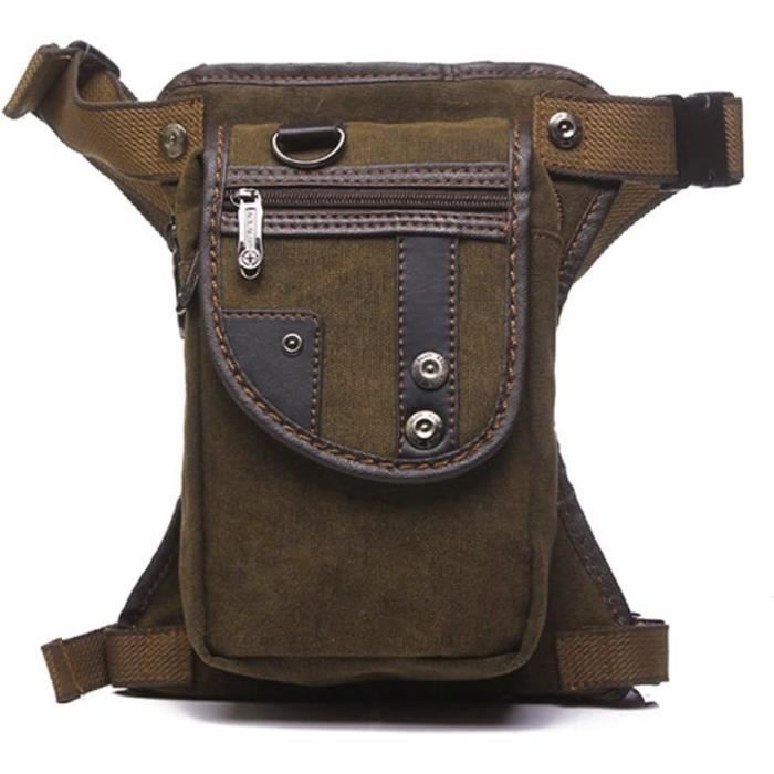Sac Banane Cuisse Moto, Unisexe - Idéal Pour Randonnée, Pêche, Voyage