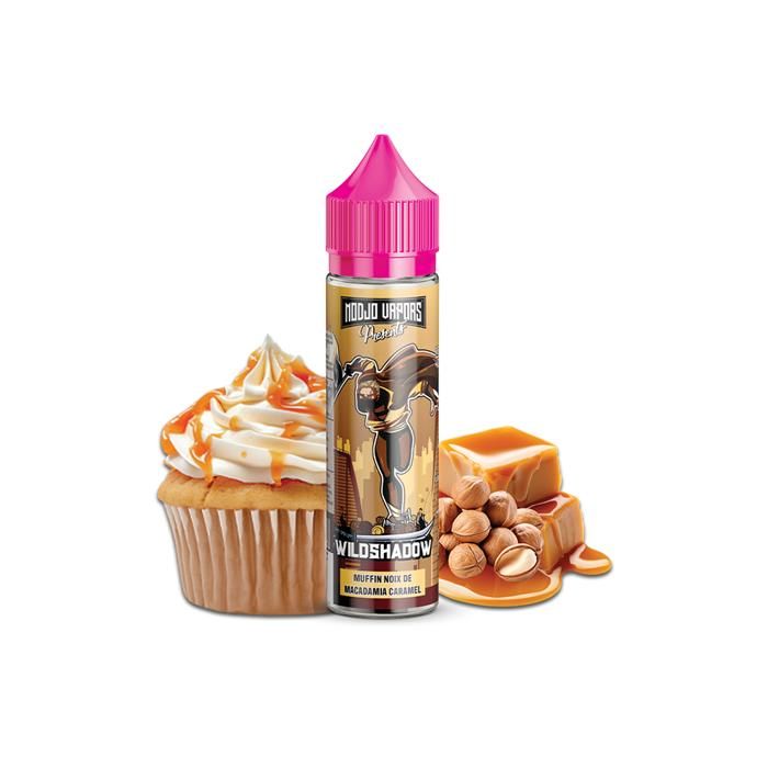 E-liquide muffin caramel noix de macadamia Wildshadow 50 ml - Modjo vapors  - Liquidarom