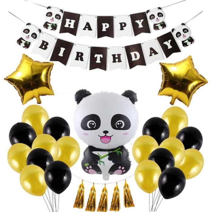 Ensemble De Decoration De Joyeux Anniversaire Panda Mignonne Pour La Fete D Anniversaire D Enfants Achat Vente Banderole Banniere Cdiscount Ensemble De Decoration De Joyeux Anniversaire Panda Mignonne Pour La Fete D Anniversaire D Enfants Achat Vente Banderole Banniere Cdiscount