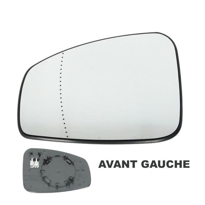 Rétroviseur Chauffant Gauche Pour KIA Cee'd 2006- - Verre De Remplacement, Compatible Référence OEM