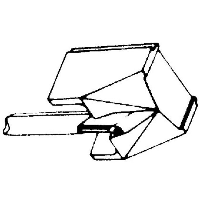 Pointe De Lecture Remplacement Pour Philips GP400II - Compatible 946D65