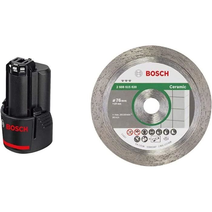 Bosch Professional 12V System Batterie GBA 12V 3,0 Ah 2608615020
