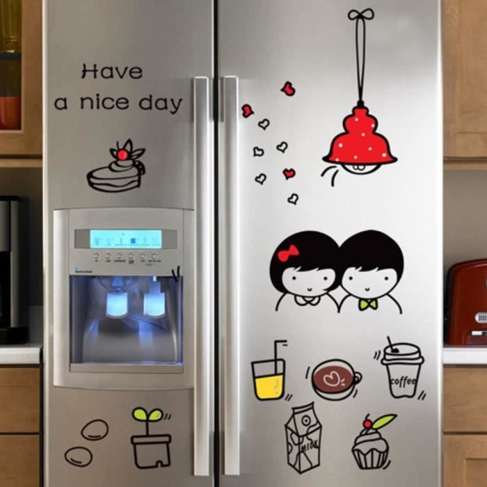 Stickers Fenetre Cuisine, Stickers Refrigerateur, Sticker Pour Frigo, Stickers Porte Armoire, Stickers Meuble De Cuisine - D - Maison