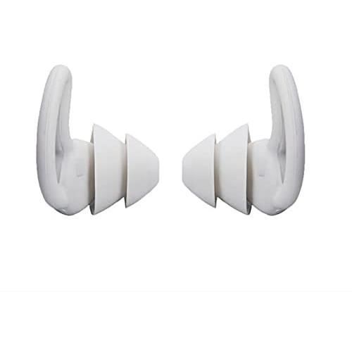 1 paire Silicone bouchons d'oreille isolation phonique oreille protection bouchons  d'oreilles anti-bruit dormir bouchons Protection auditive pour sommeil -  AliExpress