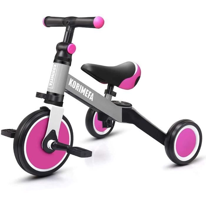 TRICYCLE 3 en 1 Vélo Draisienne Évolutif pour Enfants 13 Ans Premier