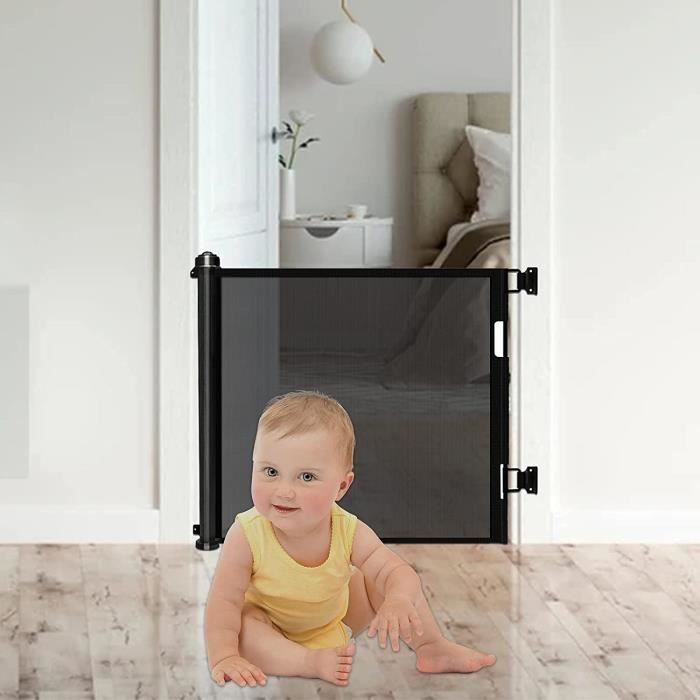 Barriere Securite Enfant Barriere Extensible Pour Bebe Et Chiens Barriere De Securite Retractable 0 150cm Barriere De Securi A112 Cdiscount
