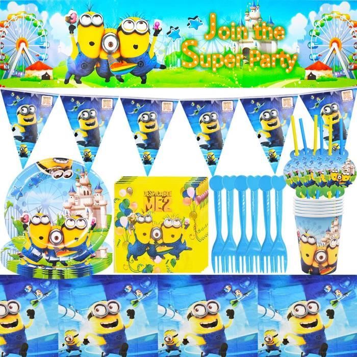 Deco Anniversaire Minions Cdiscount