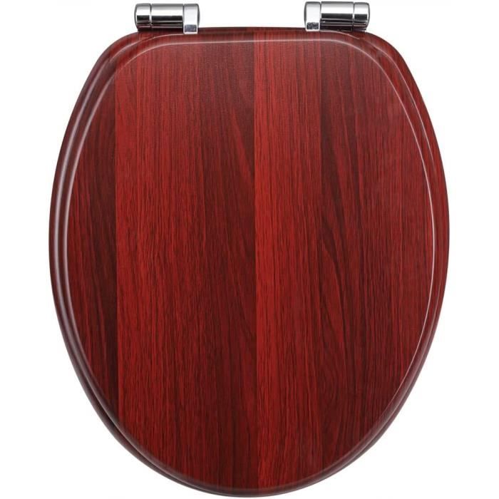 Diaqua 31163541 Lille Abattant WC Avec Système D`abaissement Automatique Slow-Motion Blanc 39, 5