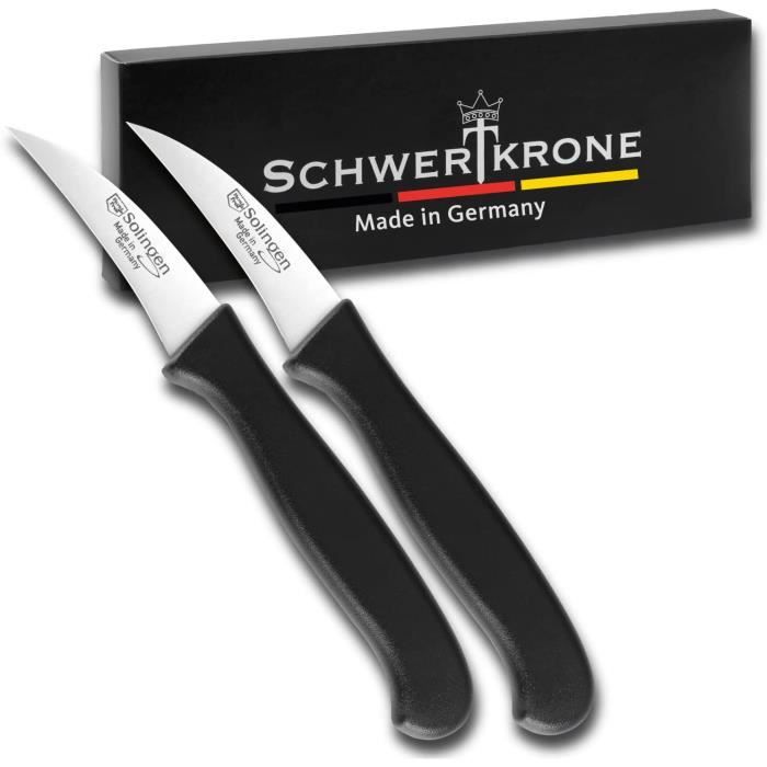 Lot de couteaux à éplucher Solingen Allemagne - Couteau à fruits