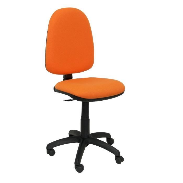 Chaise de bureau ergonomique PIQUERAS Y CRESPO - Modèle 04CP - Orange - Tissu