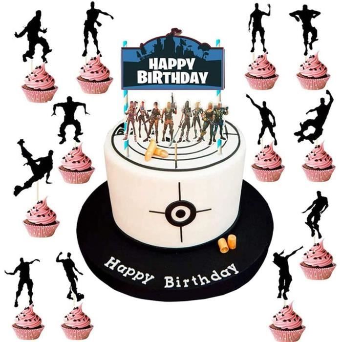 13 Pcs Decorations Gateau Cake Topper Happy Birthday Decoration Gateau Deco Gateau Anniversaire Fille Adulte Happy Birthday Cake To Cdiscount Maison