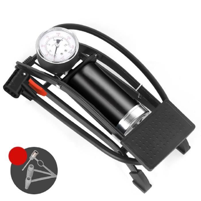 Pompe à pied compacte haute pression pour vélo, A398 - Sport Pompe à pied compacte haute pression pour vélo, A398 - Sport