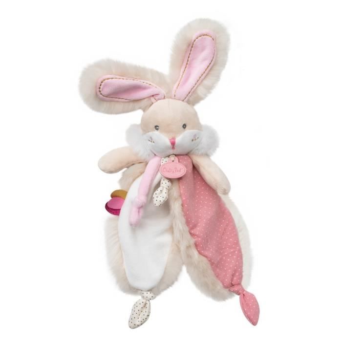 Doudou Roméo le renard Baby Nat' Orange et blanc - Doudou - Achat & prix