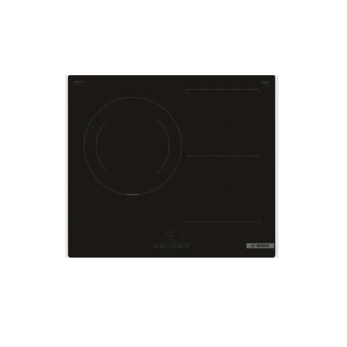 Table induction BOSCH - 3 foyers - L59 x P52 cm - PVJ611BB6E