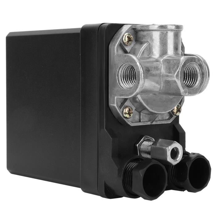 Pressostat G1/4 380V Triphasé Pour Compresseur Air - 175PSI Max - 20A