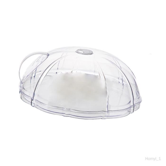Mr. Gadget Solutions Couvercle Anti-Éclaboussures Micro-ondes Avec Aimants - Protection Pratique