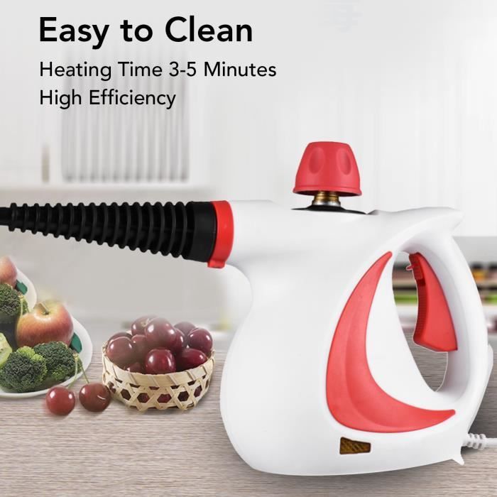 Nettoyeur Vapeur Portable 2500W - Réservoir 1,4L, Haute Température 105°C, Multifonction Pour Sols, Cuisine, Salle De Bain