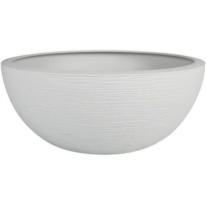 EDA Pot de fleur Rond Graphit Up 14 9 cérusé Ø 40 cm