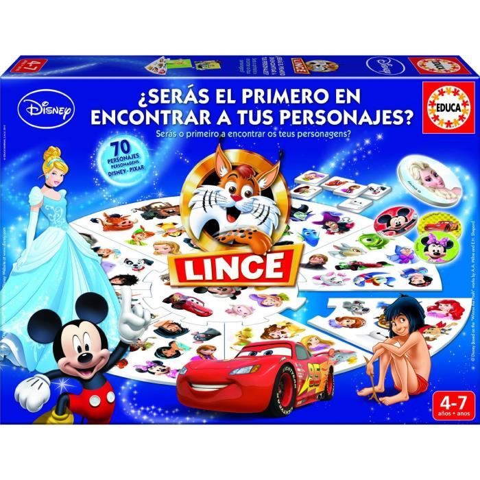 EDUCA - Le Lynx Disney, Jeux de Societe Enfant 70 Images