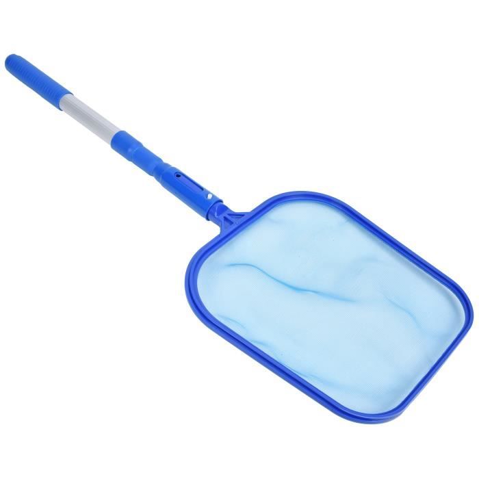 ESTINK puisette Piscine Feuilles Rteau Nettoyage Piscine avec Perche Télescopique 3 Sections