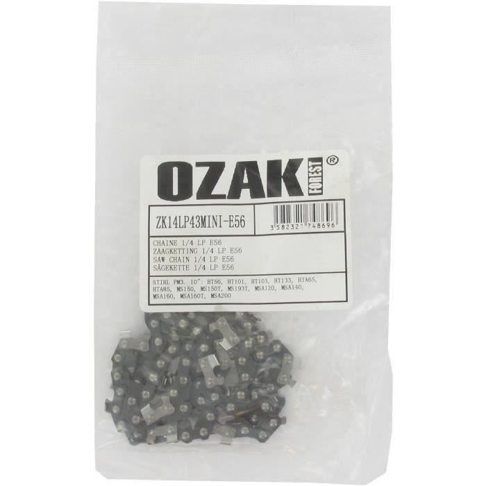 Chaîne de tronçonneuse OZAKI semi carrée 1/4