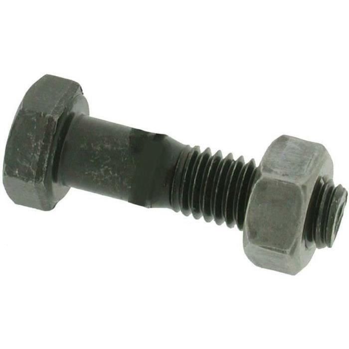 Boulons+ écrous adaptable pour outils de fraises - Dimensions: Longueur : 45mm, diamètre : M 16