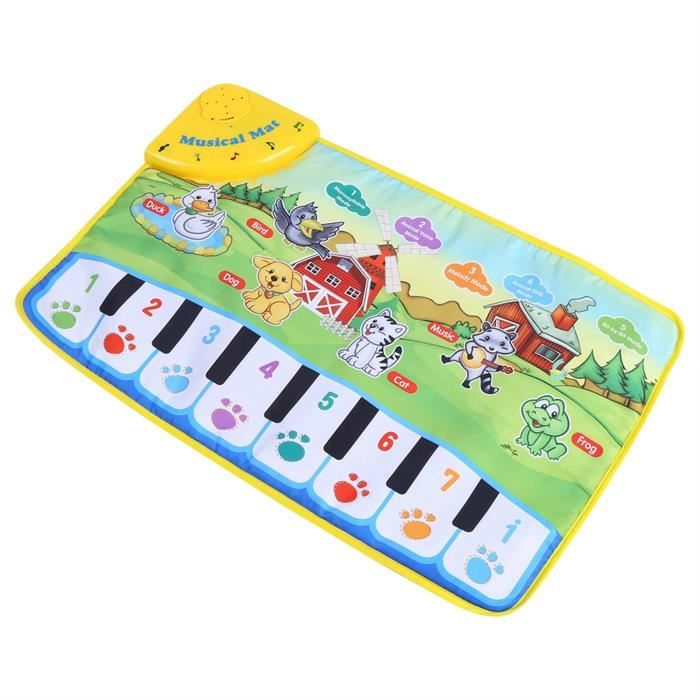Tapis De Jeu Avec Animaux Pour Bébé,Nouveauté,Clavier De Danse Musicale,Tapis Ra