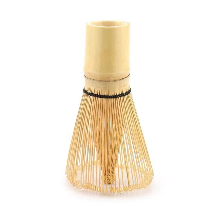 Fouet Matcha Bambou 100 Dents Traditionnel – Chasen 100 Prongs Naturel – Mousse Parfaite Pour Cérémonie Thé