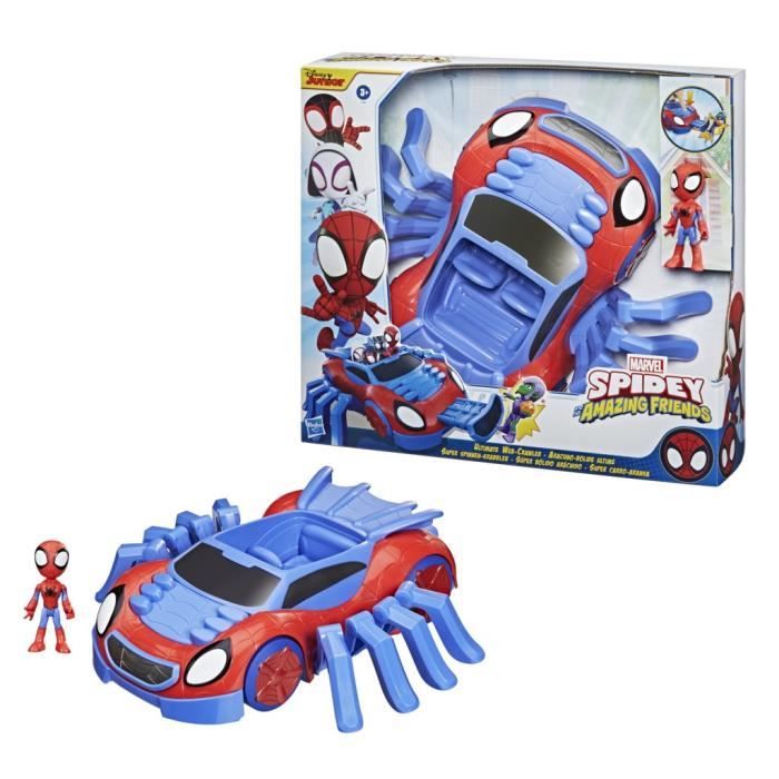 Véhicule Arachno-bolide ultime - HASBRO - Spidey et ses amis - Pour enfants dès 3 ans