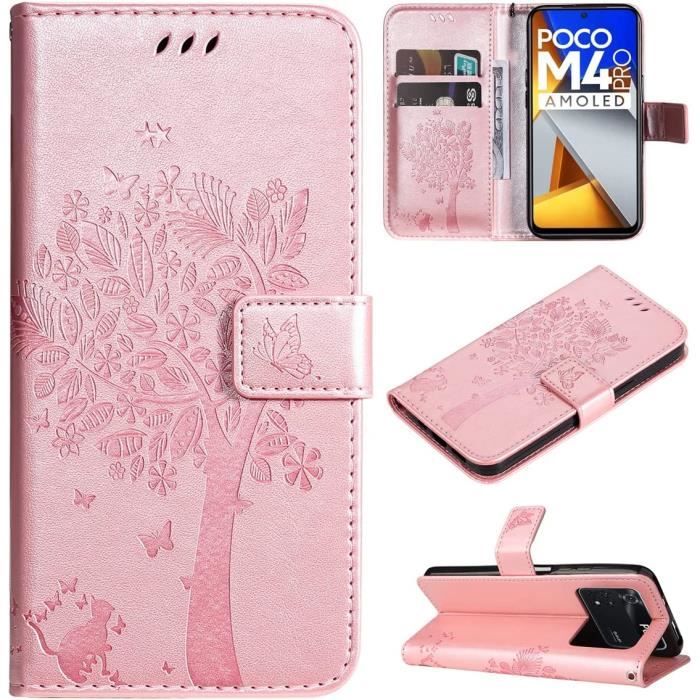 HONLEN Custodia per POCO M4 Pro (4G) (6.43 Inches) Cover per Telefono