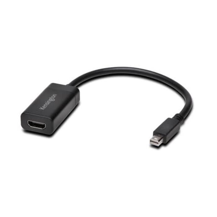KENSINGTON Adaptateur audio/vidéo VM4000 4K - Mini DisplayPort (M) pour HDMI (F)