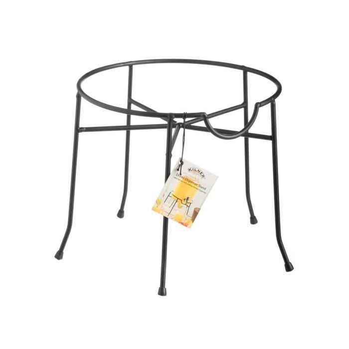 Support Métal Noir 18x18 Cm - Pied Stable Pour Bricolage, Lampes, Sculptures Et Décorations - Qualité Robuste